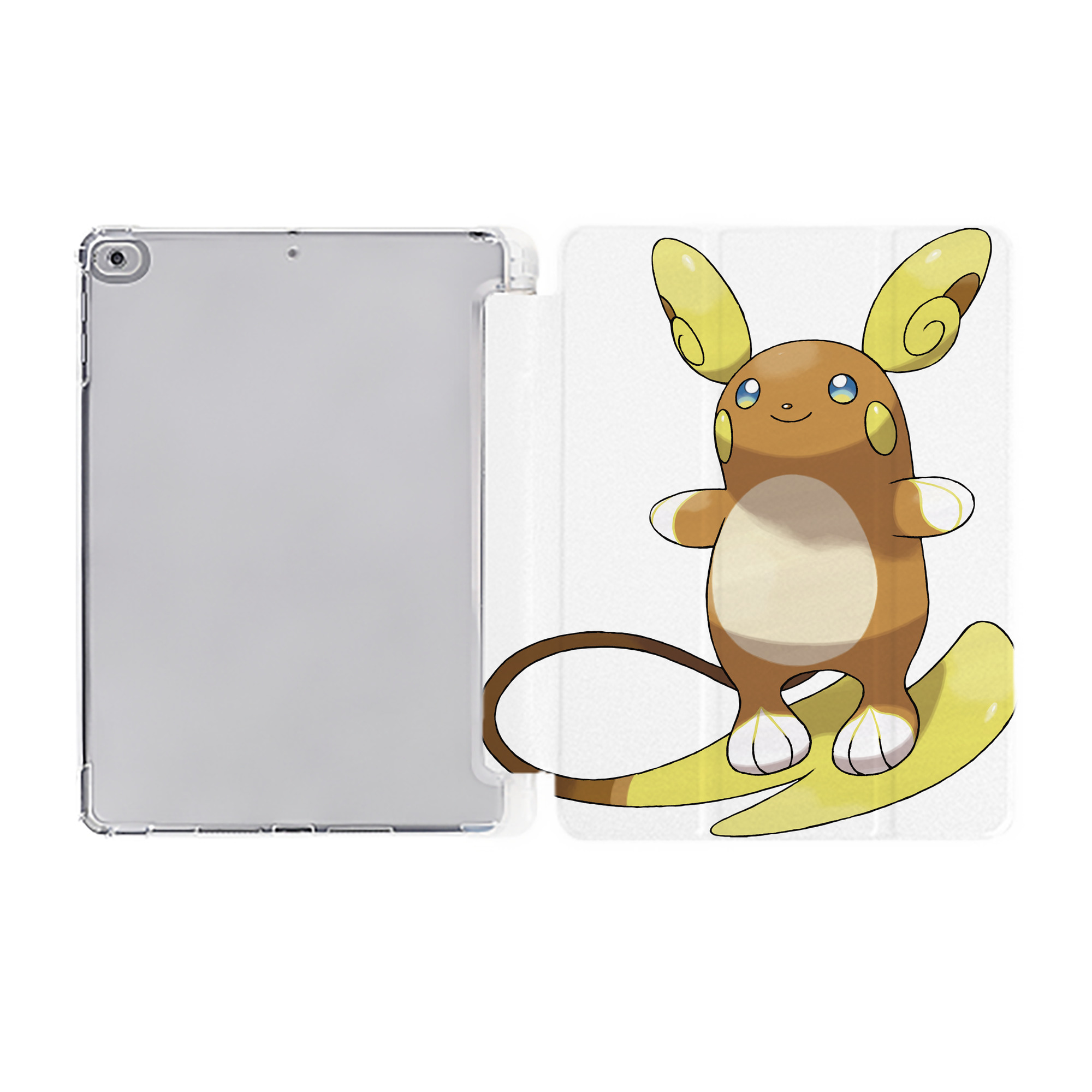 （画像用） ポケットモンスター Pokémon IPad ケース ペン収納付き 三つ折りスタンド PUレザー×シリコン 対応機種9.5/10.5/10.9インチ